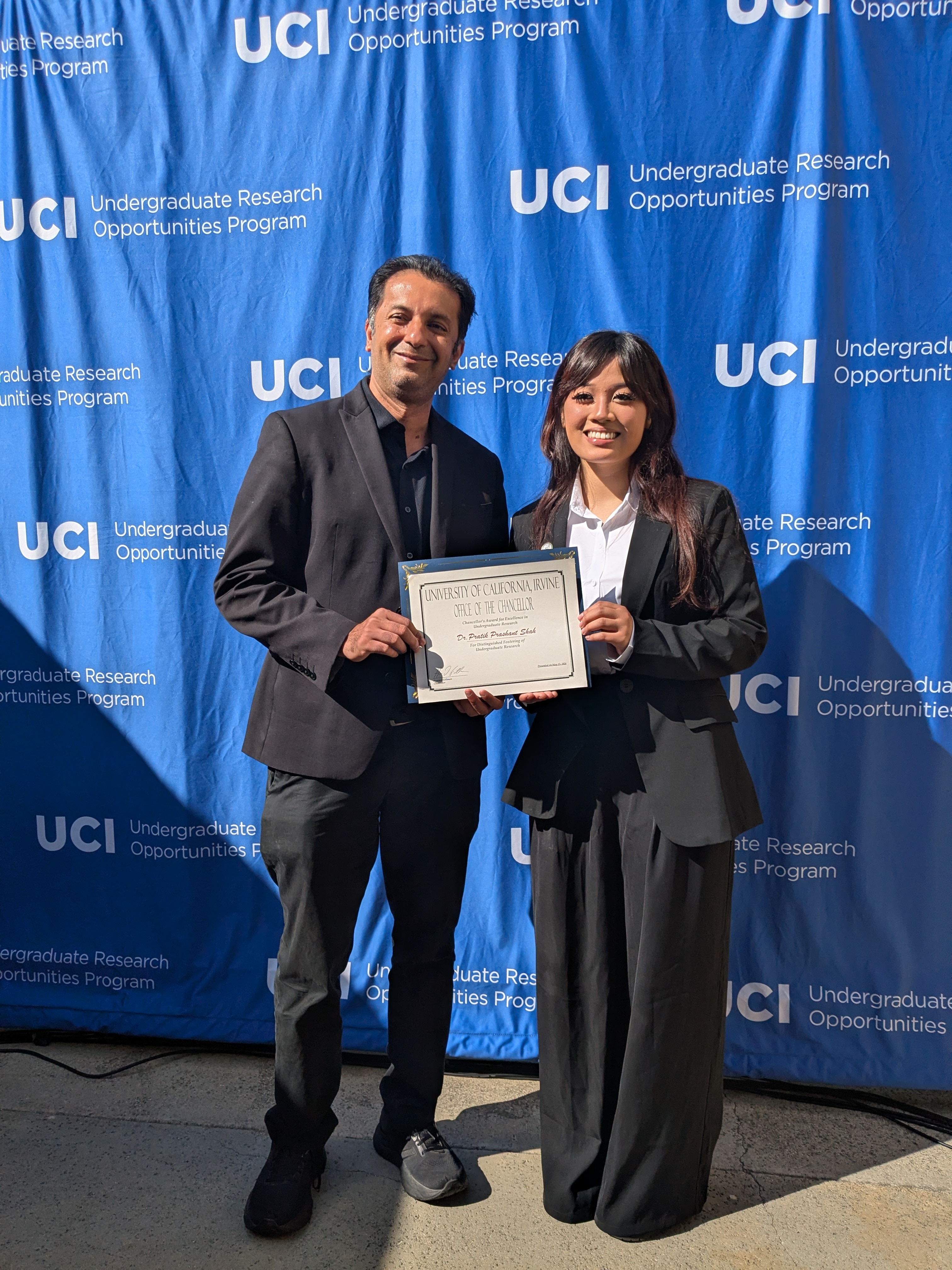 Pratik Shah Receives Chancellor’s Award for Distinguished Mentoring